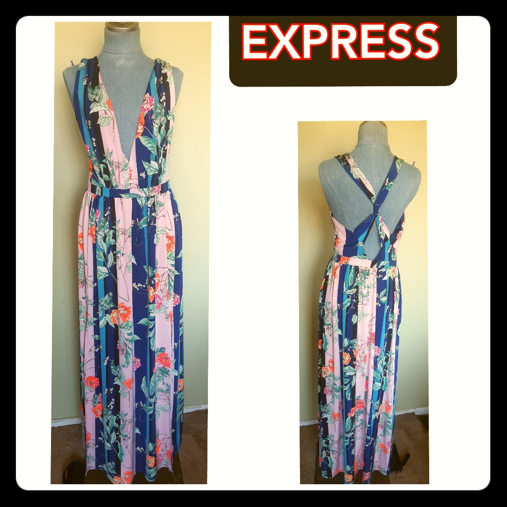 Maxi Deep V High Split Express